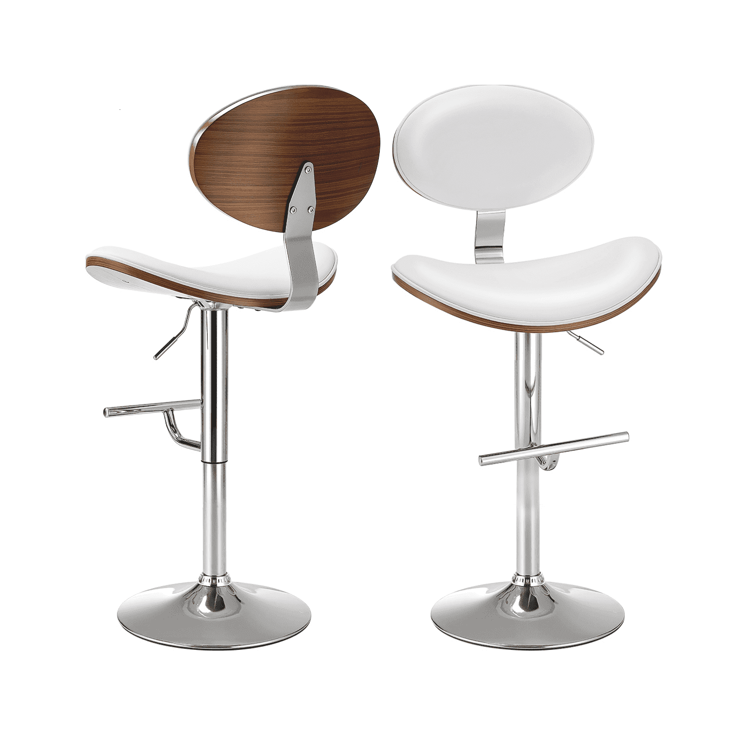 PrimeZone Adjustable Swivel Bar Stools